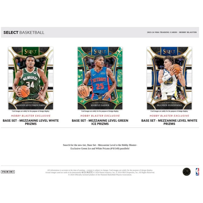 2023-24 Panini SELECT Basketball 6-Pack Hobby Blaster Box - Image 5