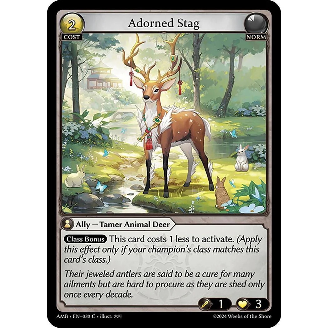 Adorned Stag (030) (Mortal Ambition)