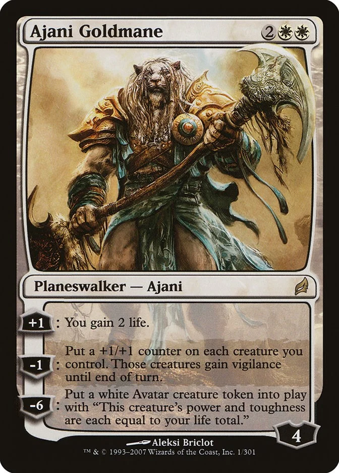 Ajani Goldmane (1) (Lorwyn)