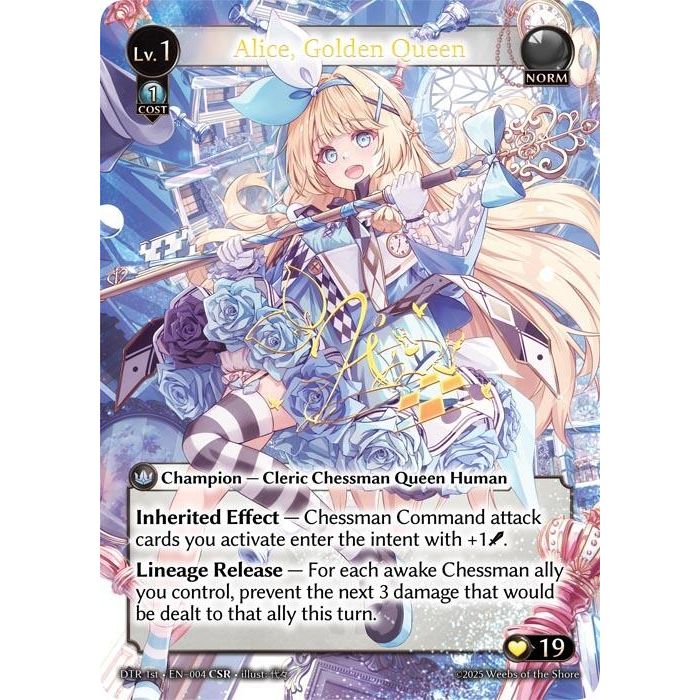 Alice, Golden Queen (CSR) (004) (Distorted Reflections)