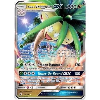 Alolan Exeggutor GX (74/111) (SM - Crimson Invasion)