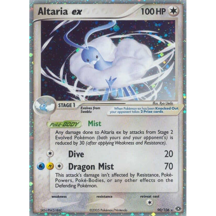 Altaria ex (90/106) (Emerald)