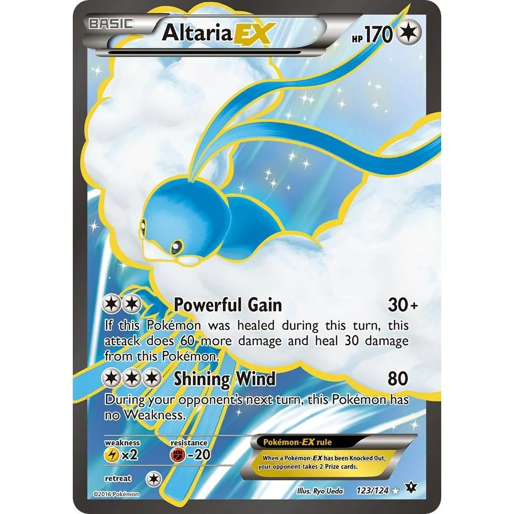 Altaria EX (Full Art) (123/124) (XY - Fates Collide)