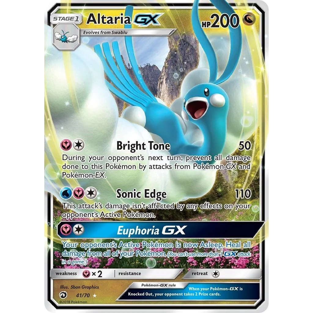 Altaria GX (41/70) (Dragon Majesty)