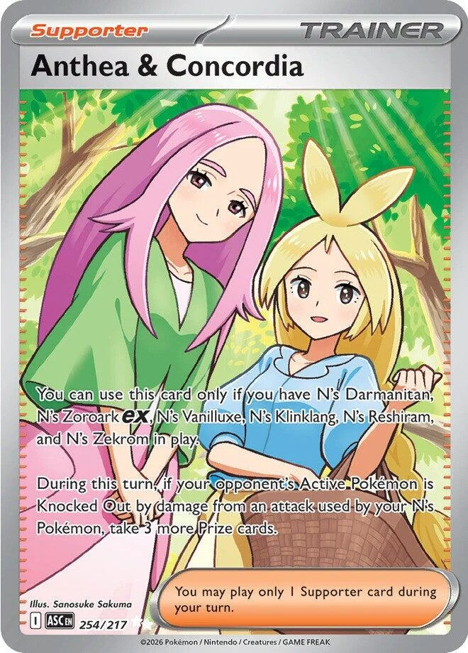 Anthea & Concordia (254/217) (ME: Ascended Heroes)