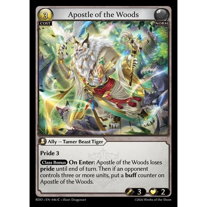 Apostle of the Woods (Curio Foil) (046) (Radiant Origins)