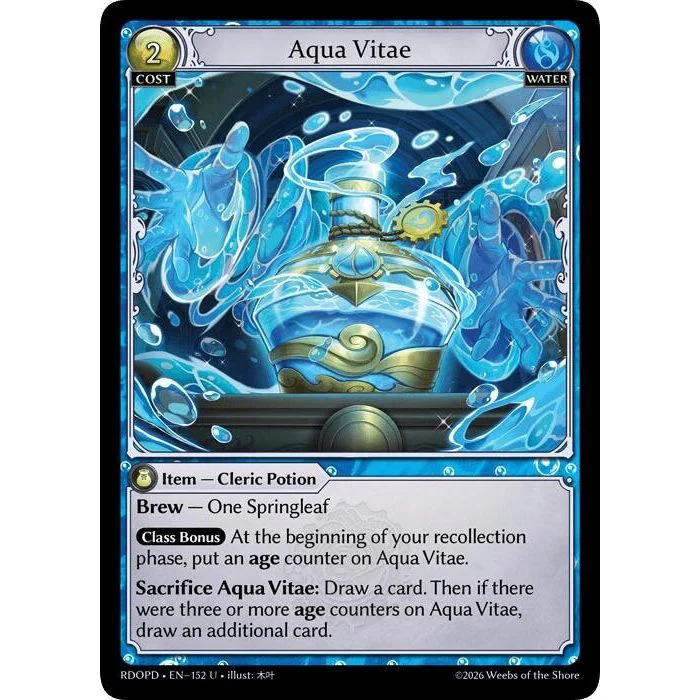 Aqua Vitae (152) (Radiant Origins: Pantheon)