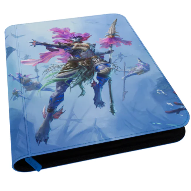 Arcane Fortress Binder - 9PKT Sideloading Zipper Binder - Emperor of the Deep