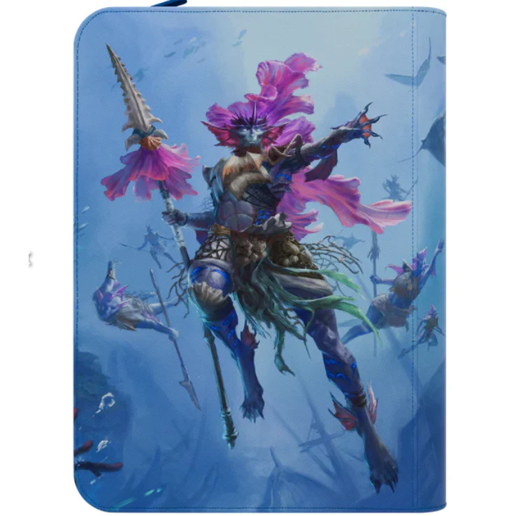 Arcane Fortress Binder - 9PKT Sideloading Zipper Binder - Emperor of the Deep - Image 3