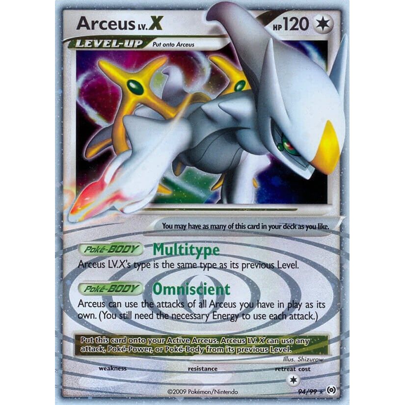 Arceus Lv.X (94) (94/99) (Arceus)
