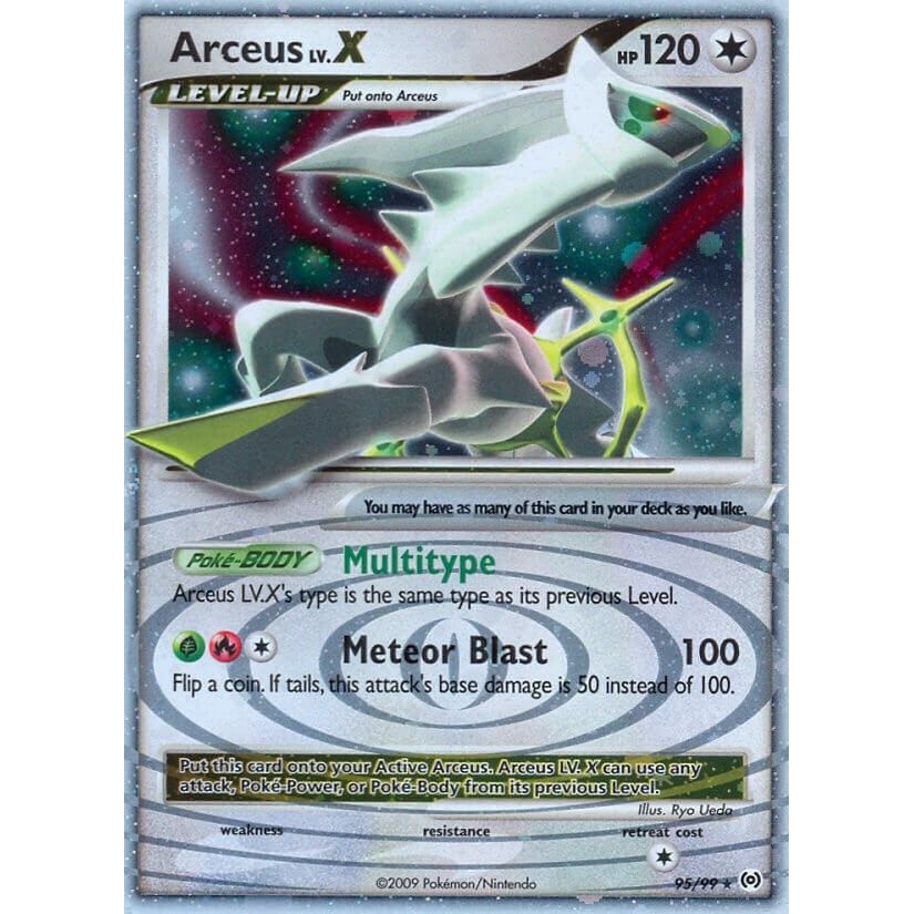 Arceus Lv.X (95) (95/99) (Arceus)