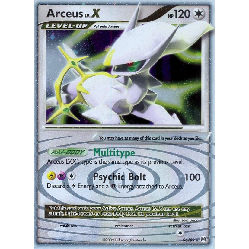 Arceus Lv.X (96) (96/99) (Arceus)