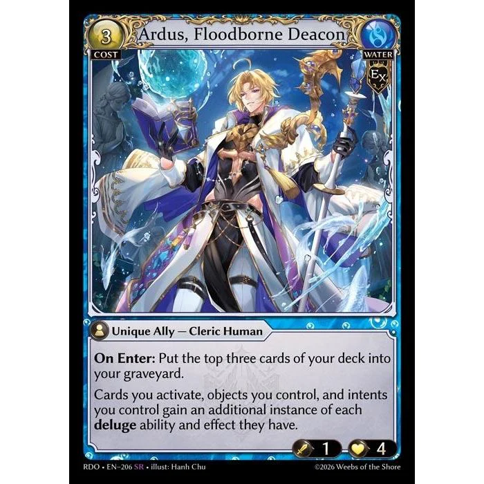Ardus, Floodborne Deacon (206) (Radiant Origins)