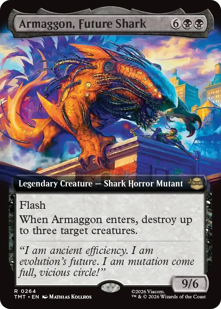 Armaggon, Future Shark (Extended Art) (264) (Teenage Mutant Ninja Turtles)
