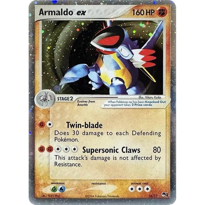 Armaldo ex (Holo) (016/017) (POP Series 1)