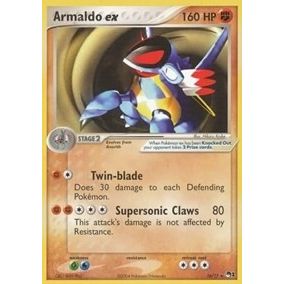 Armaldo ex (Non-Holo) (016/017) (POP Series 1)