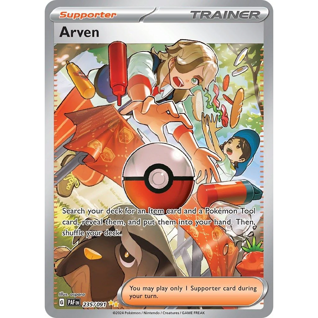 Arven (235/091) (SV: Paldean Fates)