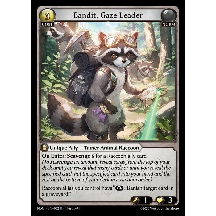Bandit, Gaze Leader (052) (Radiant Origins)