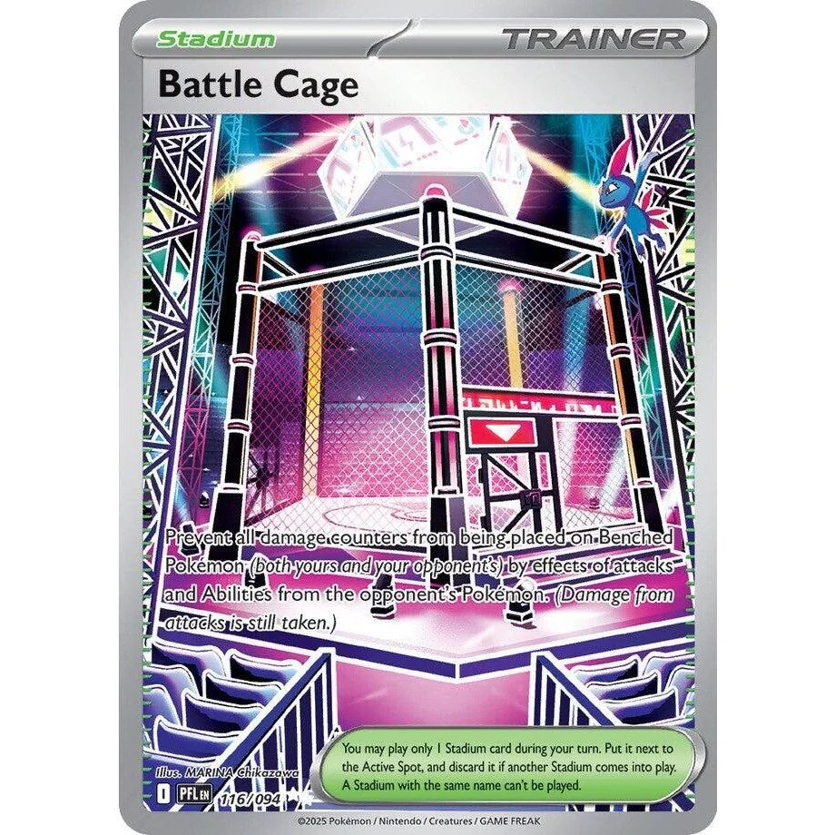 Battle Cage (116/094) (ME02: Phantasmal Flames)