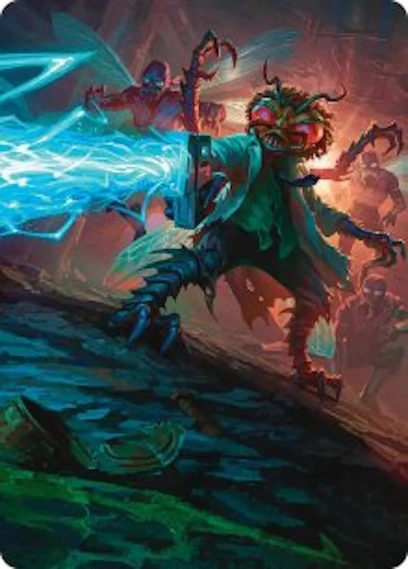 Baxter, Exzzperimental Zzientist Art Card (51) (Teenage Mutant Ninja Turtles)
