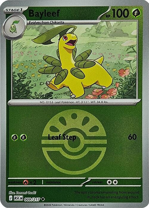 Bayleef (Friend Ball) (009/217) (ME: Ascended Heroes)
