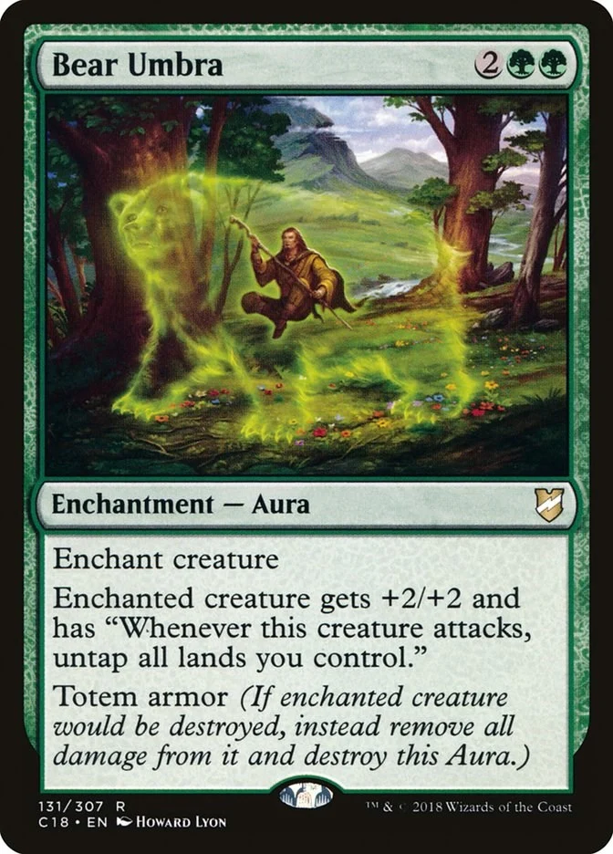 Bear Umbra (131) (Commander 2018)