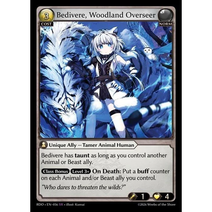Bedivere, Woodland Overseer (056) (Radiant Origins)