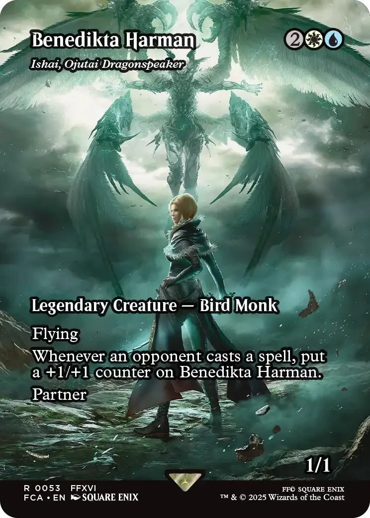 Benedikta Harman - Ishai, Ojutai Dragonspeaker (Showcase) (53) (FINAL FANTASY: Through the Ages)