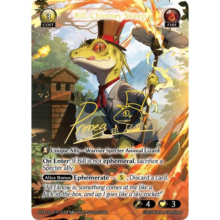 Bill, Chimney Sweep (CSR) (078) (Phantom Monarchs)