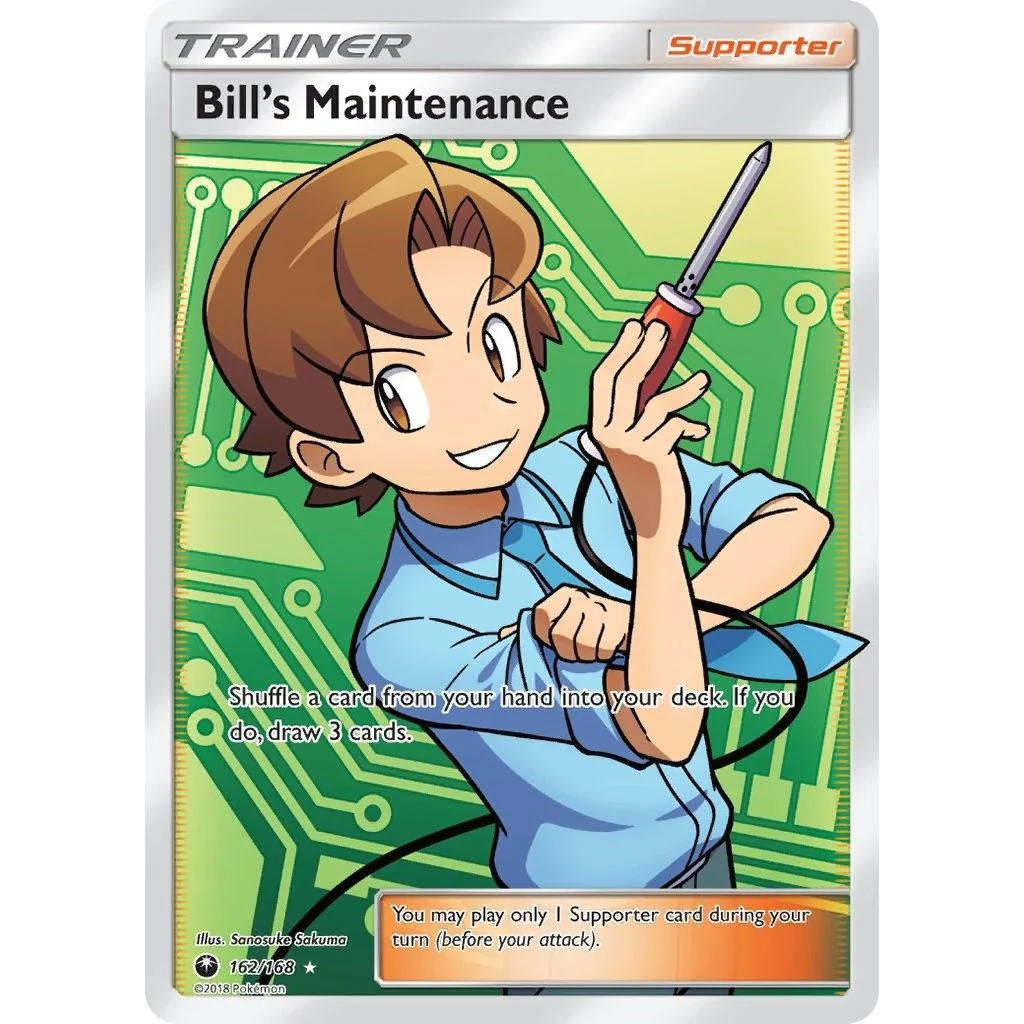 Bill's Maintenance (Full Art) (162/168) (SM - Celestial Storm)