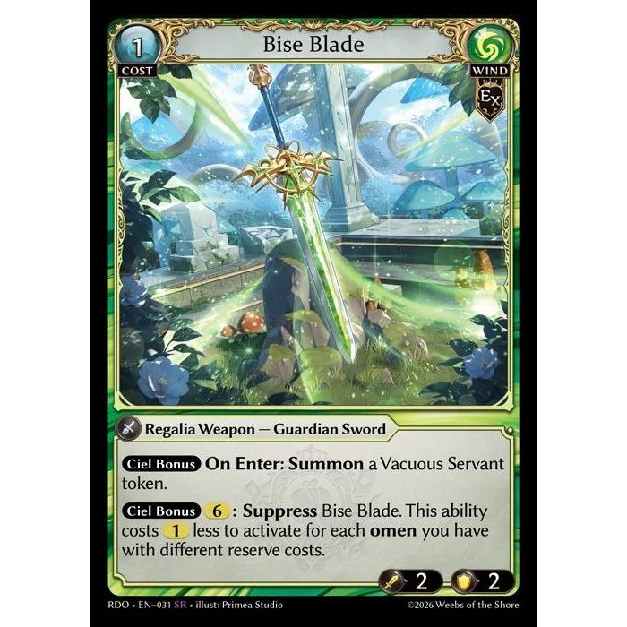 Bise Blade (031) (Radiant Origins)