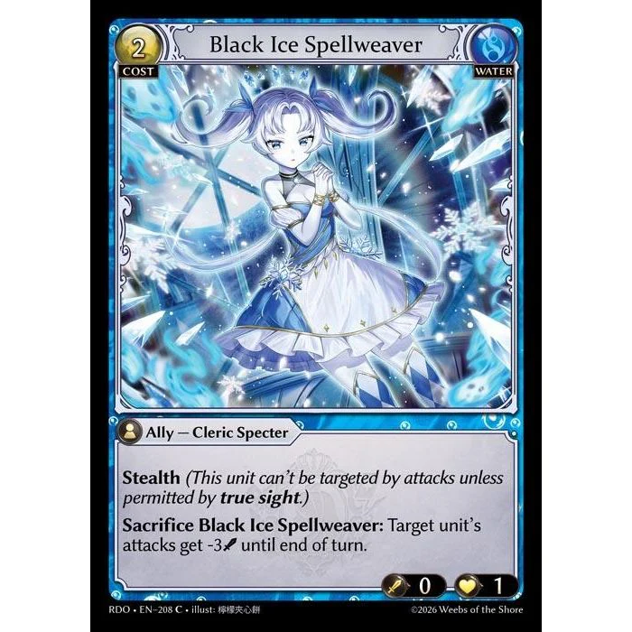 Black Ice Spellweaver (208) (Radiant Origins)