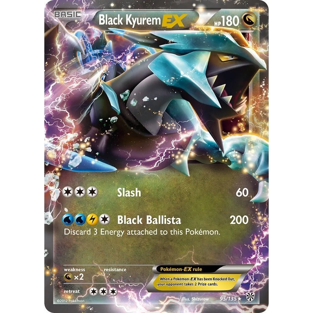 Black Kyurem EX (95/135) (Plasma Storm)