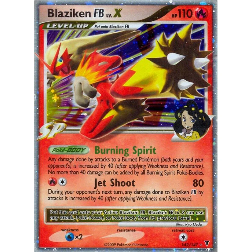 Blaziken FB Lv.X (142) (Supreme Victors)