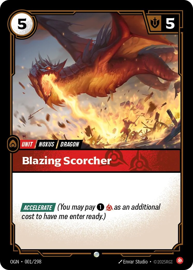 Blazing Scorcher (001/298) (Origins)