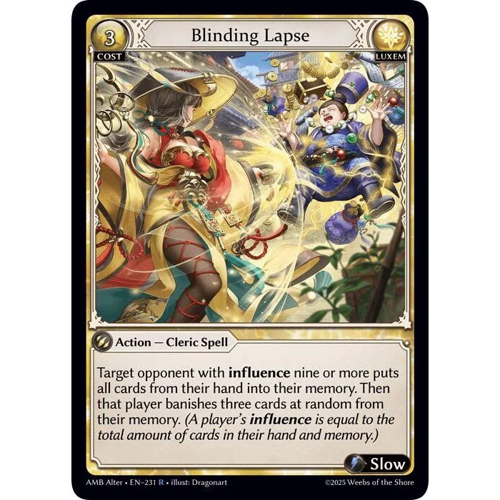Blinding Lapse (231) (Mortal Ambition Alter Edition)