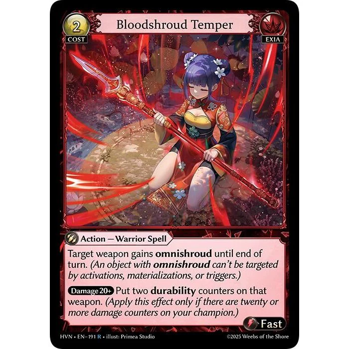 Bloodshroud Temper (191) (Abyssal Heaven)