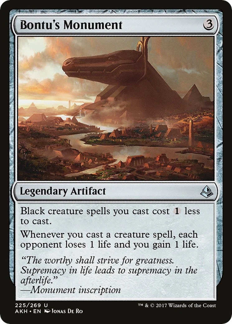 Bontu's Monument (225) (Amonkhet)