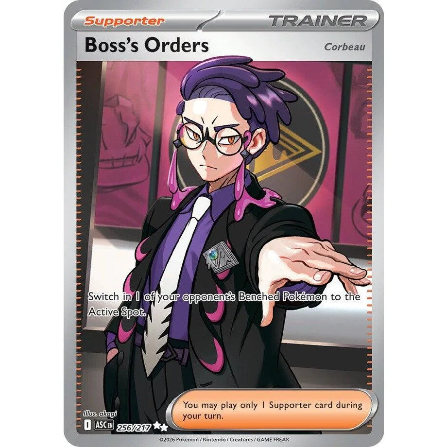Boss's Orders [Corbeau] (256/217) (ME: Ascended Heroes)