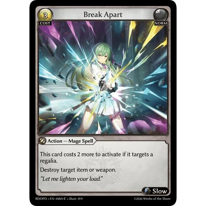 Break Apart (048A) (048A) (Radiant Origins: Pantheon)