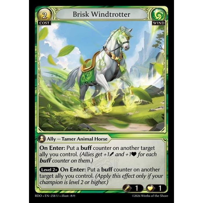 Brisk Windtrotter (258) (Radiant Origins)