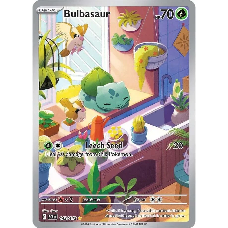Bulbasaur (143/142) (SV07: Stellar Crown)
