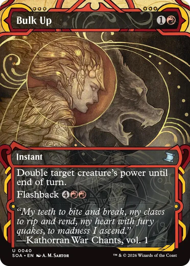 Bulk Up (40) (Secrets of Strixhaven: Mystical Archive)