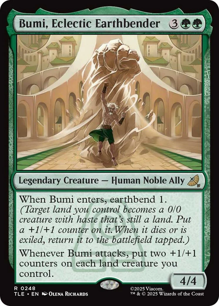 Bumi, Eclectic Earthbender (248) (Avatar: The Last Airbender: Eternal-Legal)