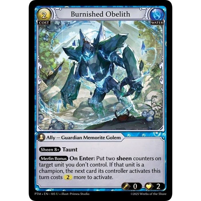 Burnished Obelith (105) (Phantom Monarchs)
