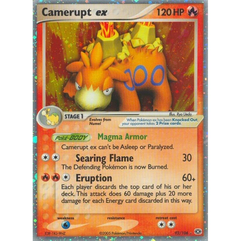Camerupt ex (92/106) (Emerald)