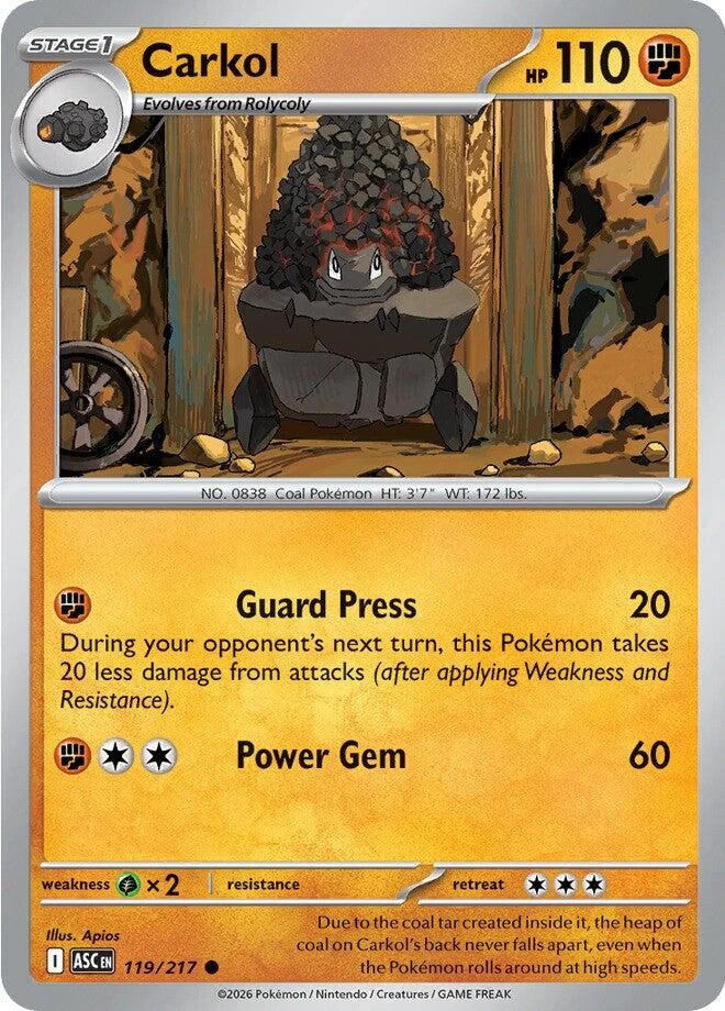 Carkol (119/217) (ME: Ascended Heroes)
