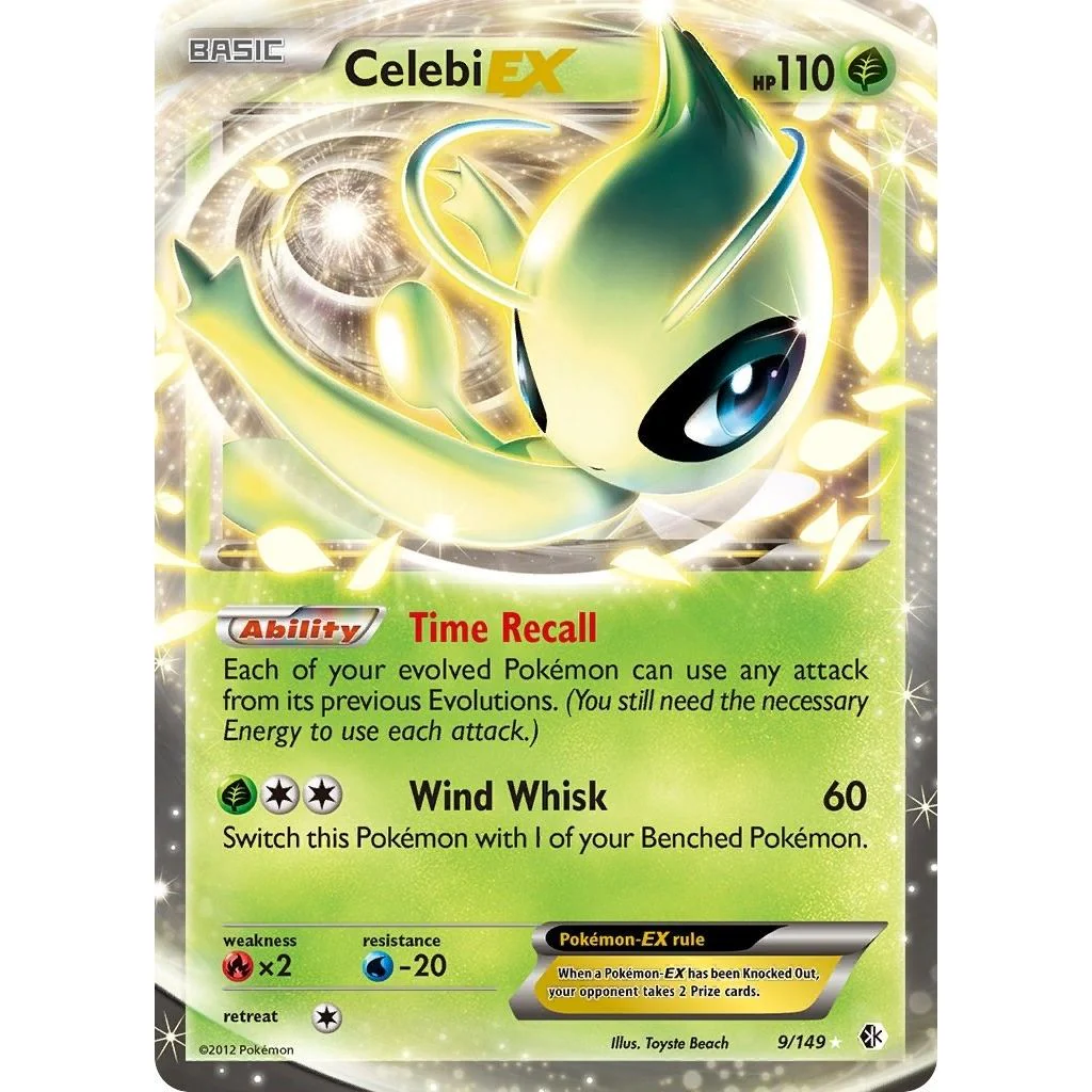 Celebi EX (9/149) (Boundaries Crossed)