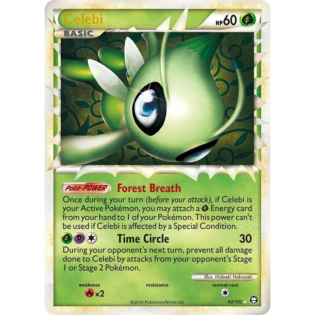 Celebi (Prime) (92/102) (Triumphant)