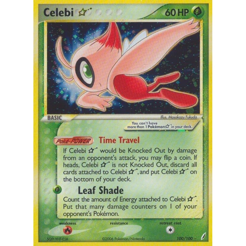Celebi Star (100/100) (Crystal Guardians)
